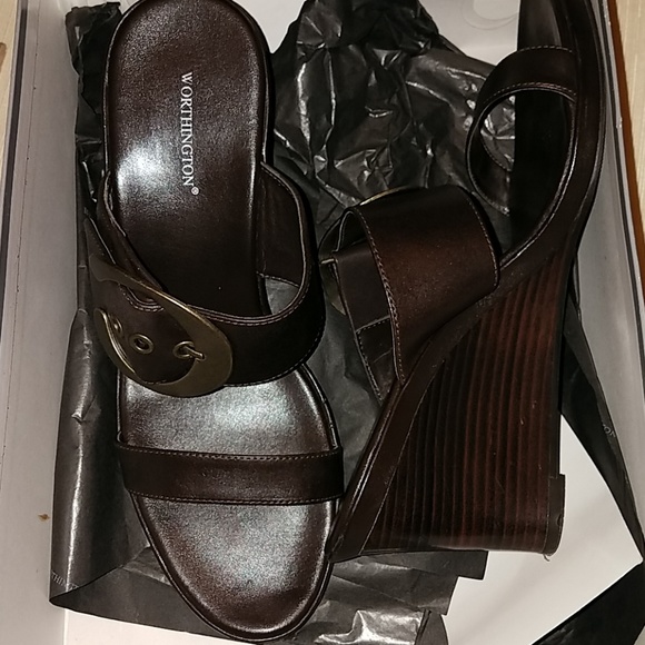 Worthington wedge sandals - Picture 2 of 4